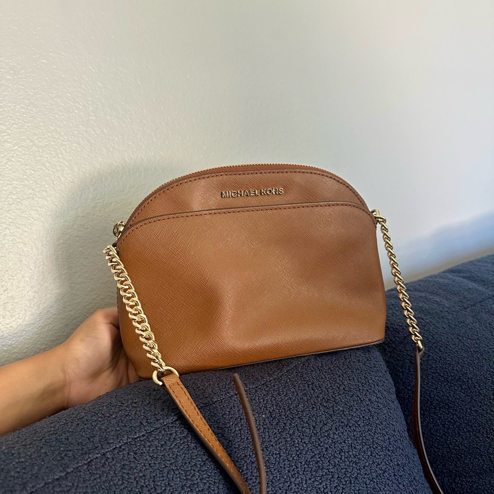 Michael Kors Brown Crossbody Bag 💛